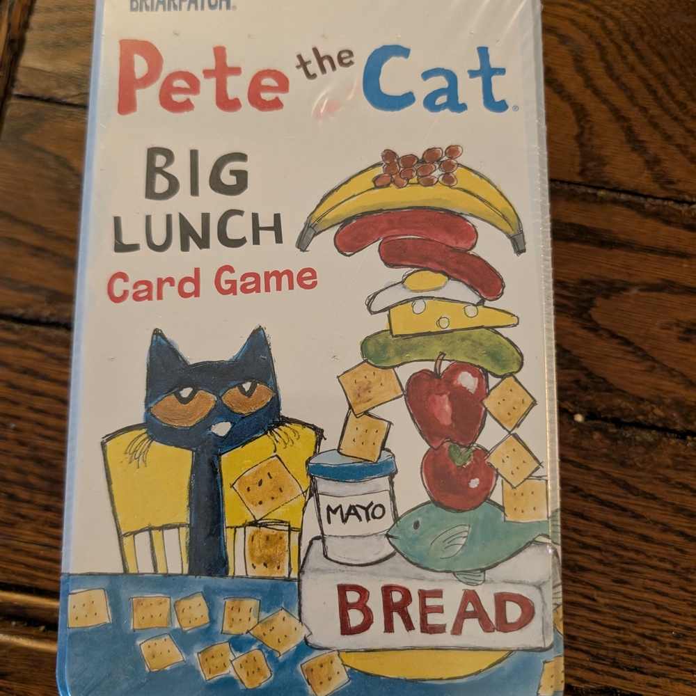 Pete the Cat Big Lunch Card Game New